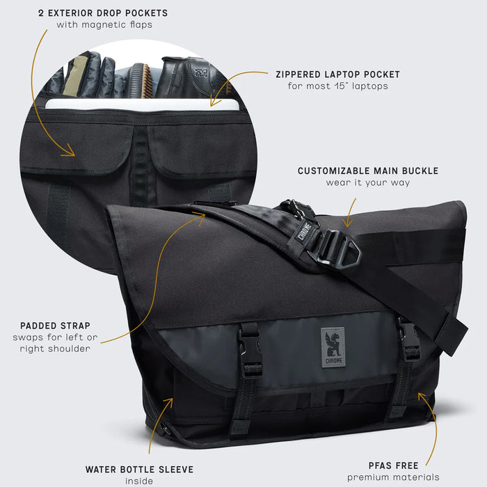 Chrome Citizen Slide Messenger Bag
