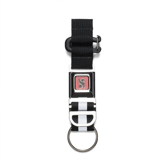 Chrome Mini Buckle Keychain