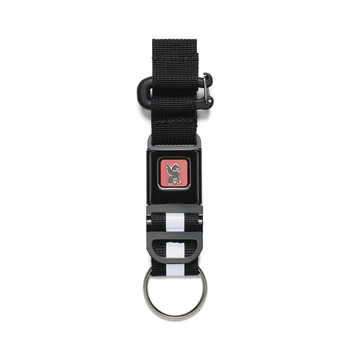 Chrome Mini Buckle Keychain