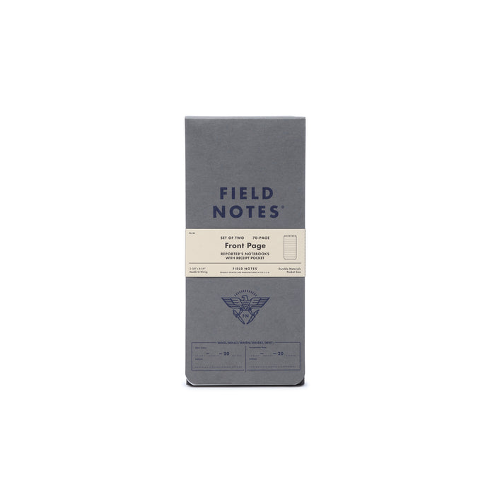 Field Notes Front Page Reporter's Notebooks (2-pack)