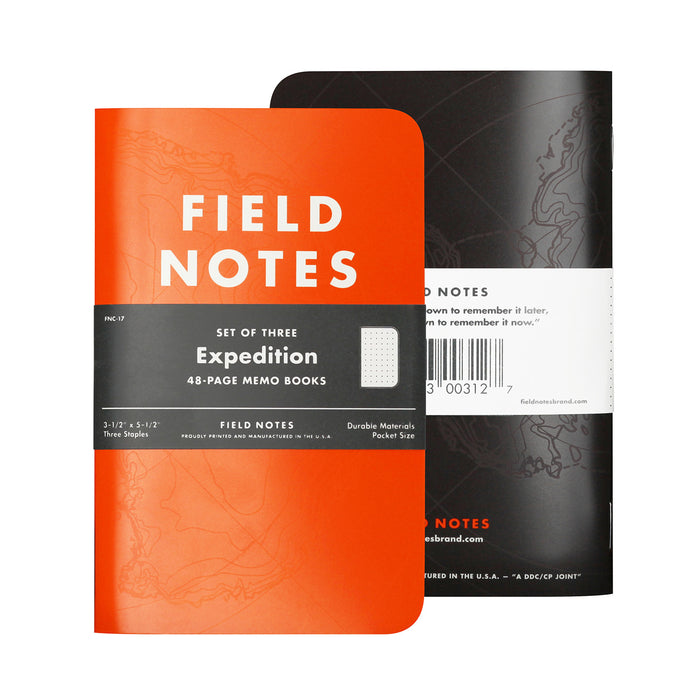 Field Notes Expedition (3-pack)
