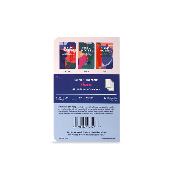 Field Notes Flora (3-pack)