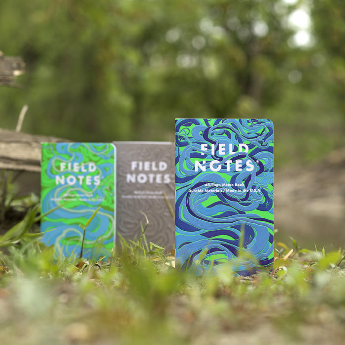 Field Notes Is a River Alive? muistivihko (3-pack)