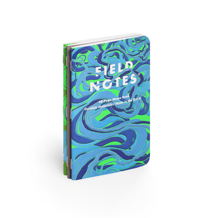 Field Notes Is a River Alive? muistivihko (3-pack)