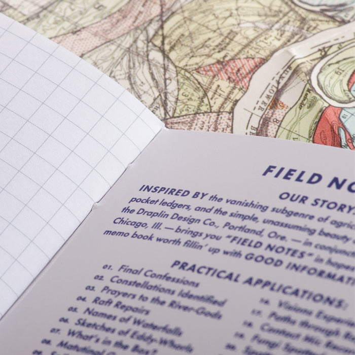 Field Notes Is a River Alive? muistivihko (3-pack)