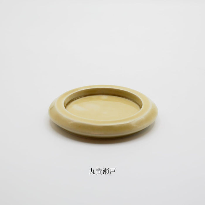 Hibi Seto Yaki Round Incense Tray