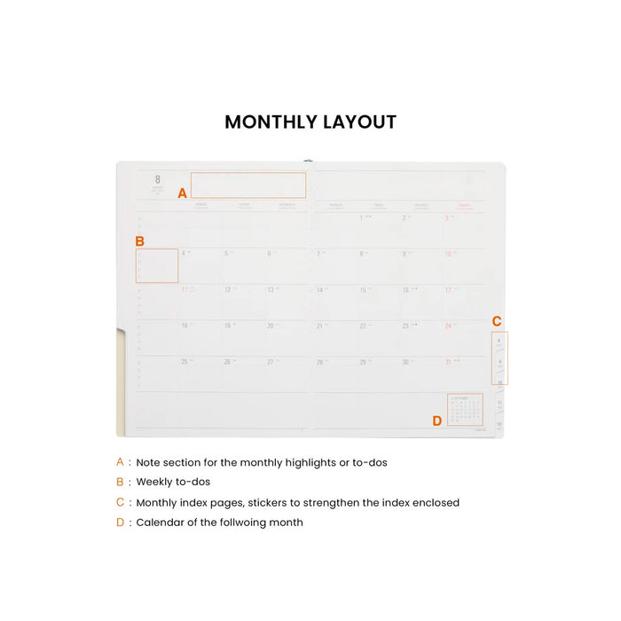 Hightide Diary Classic A5 Vertical