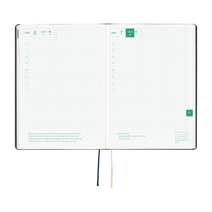 Hobonichi Hon A5 Slash 2027
