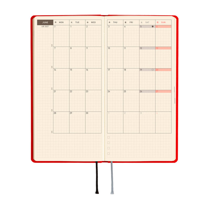 Hobonichi Weeks Colors 2027