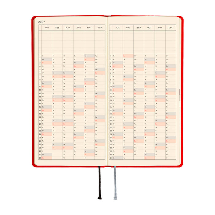 Hobonichi Weeks Colors 2027