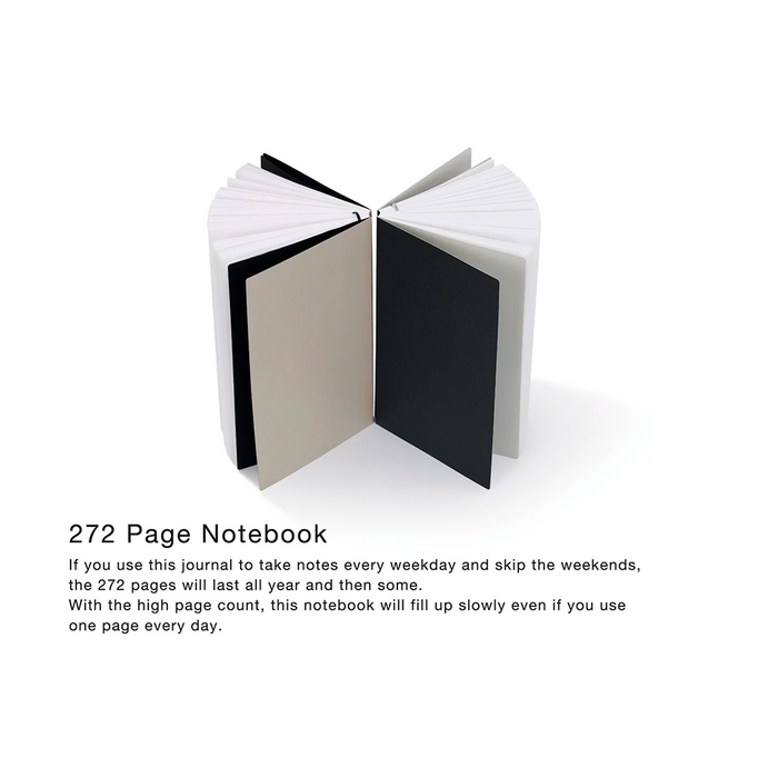 ITO Bindery Notebook Black A6 (Grid)