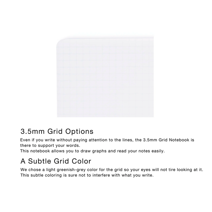 ITO Bindery Notebook Black A6 (Grid)
