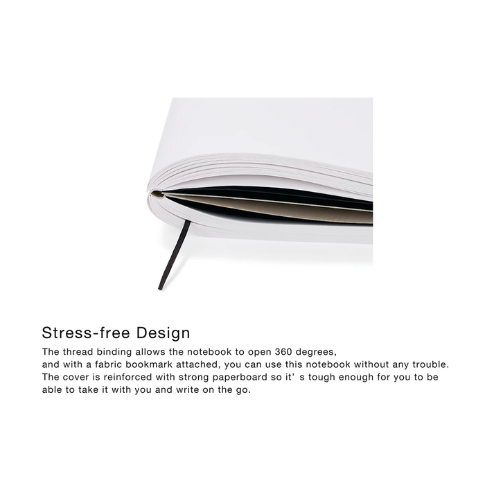 ITO Bindery Notebook Grey A5 Slim (Blank)