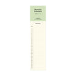 Laconic Bookmark Monthly Schedule (24 pcs)
