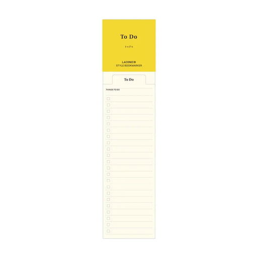 Laconic Bookmark To Do (24 pcs)