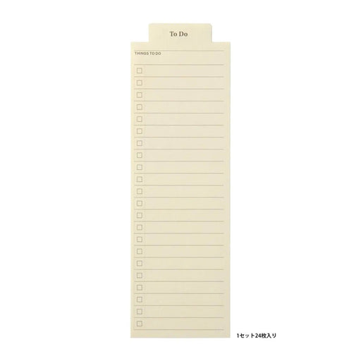 Laconic Bookmark To Do (24 pcs)
