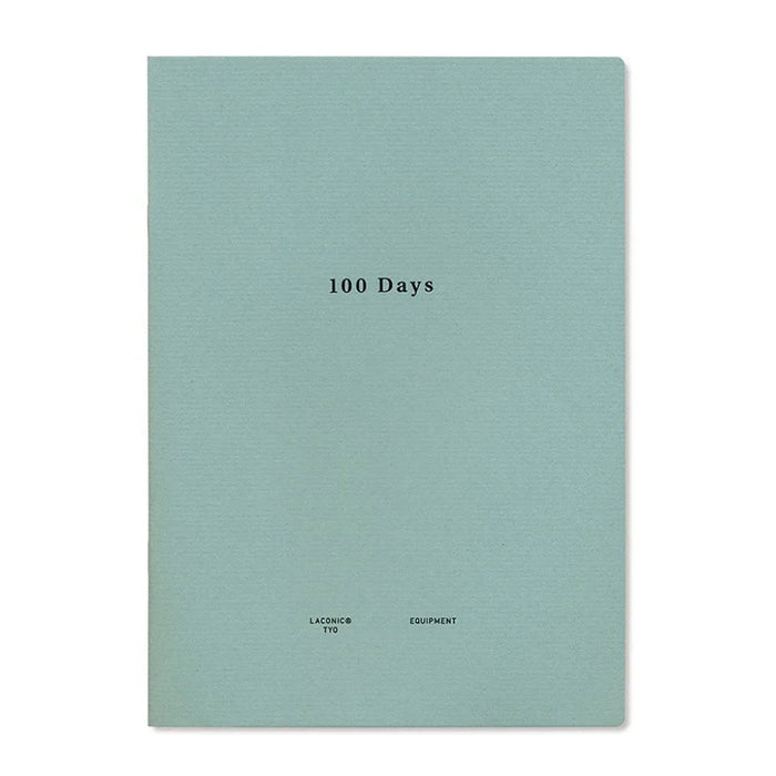 Laconic Style Notebook "100 Days"