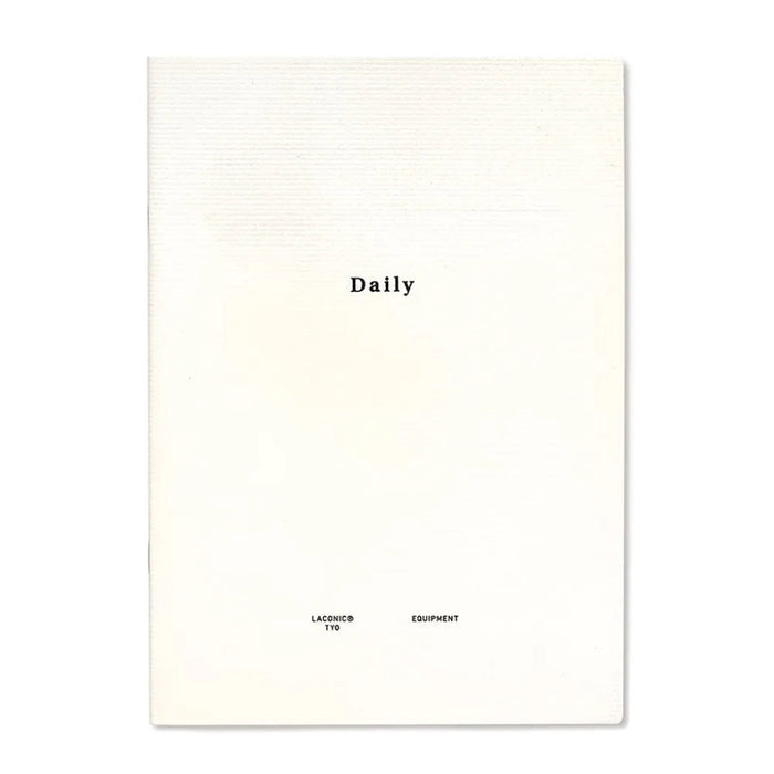 Laconic Style Notebook "Daily"