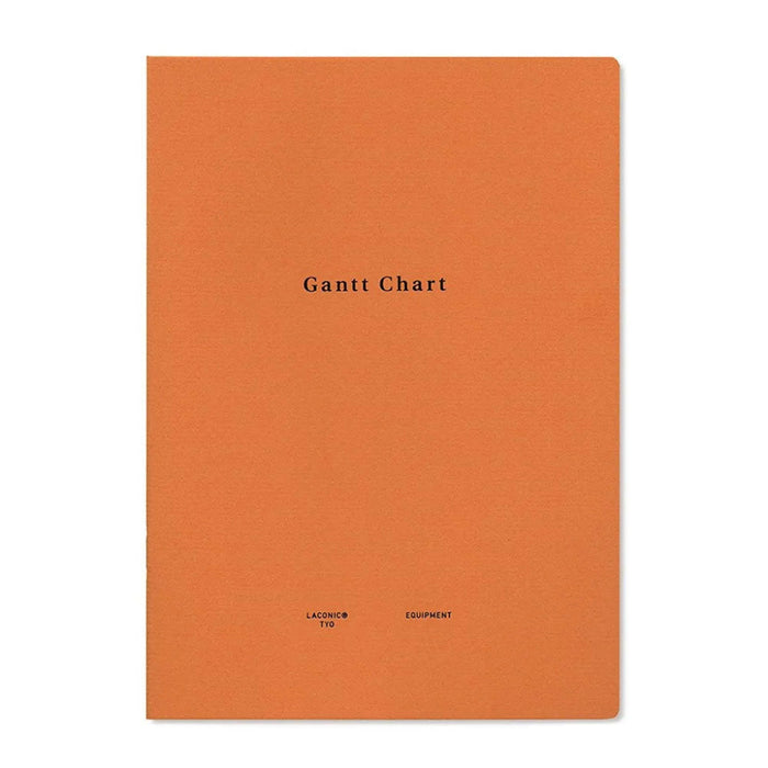 Laconic Style Notebook "Gantt Chart"