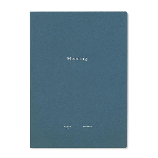 Laconic Style Notebook "Meeting"