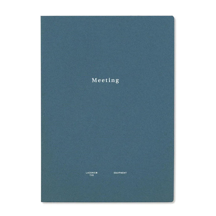 Laconic Style Notebook "Meeting"