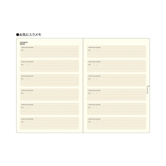 Laconic Style Notebook "My Life"