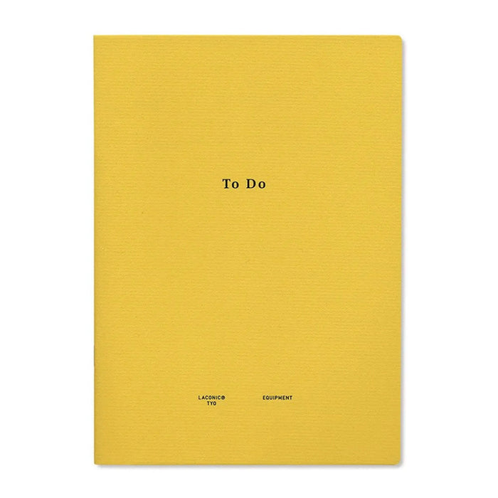 Laconic Style Notebook "To Do"