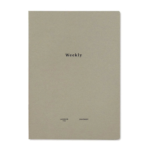 Laconic Style Notebook "Weekly"