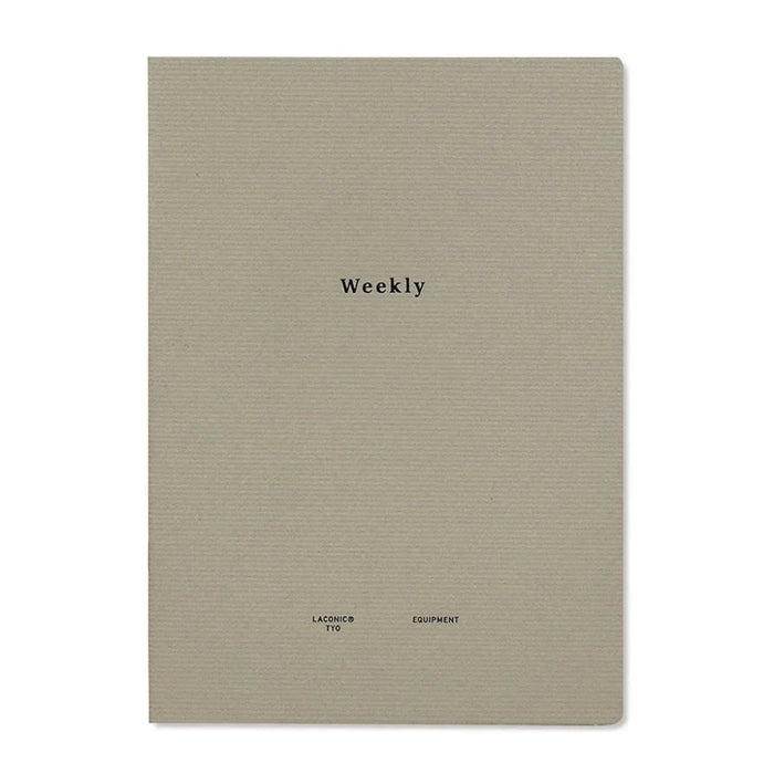 Laconic Style Notebook "Weekly"