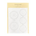 Laconic Style Sticker Circle Graph (12 sheets)