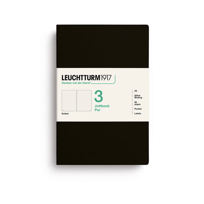 Leuchtturm1917 Jottbook Pur (A5) - Pack of 3