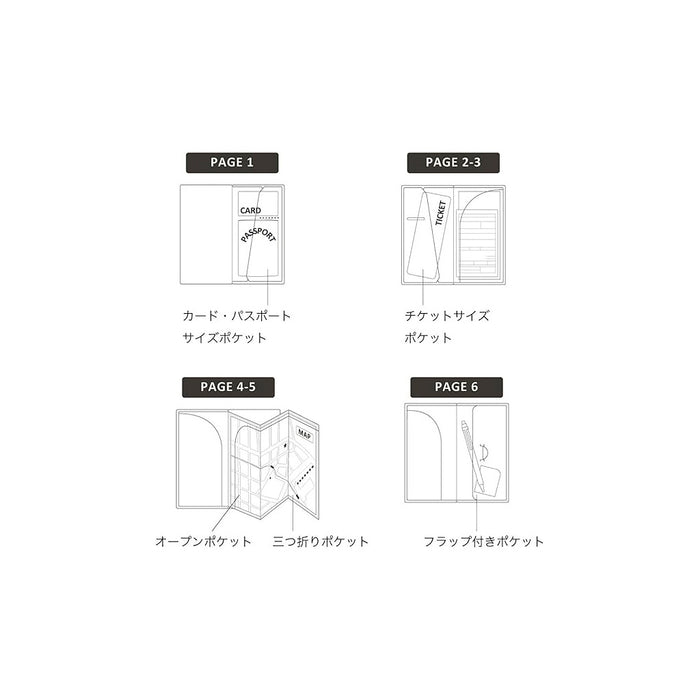 Lihit Lab Smart Fit Carrying Pocket for Travel