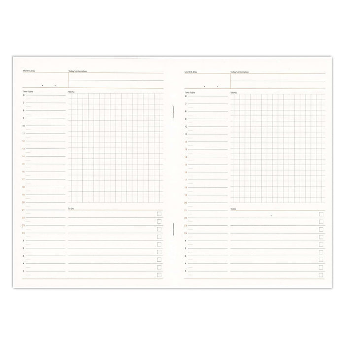 Luddite Function Notebook A5 - Daily