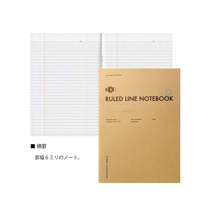 Luddite Function Notebook A5 - Horizontal Ruled Line