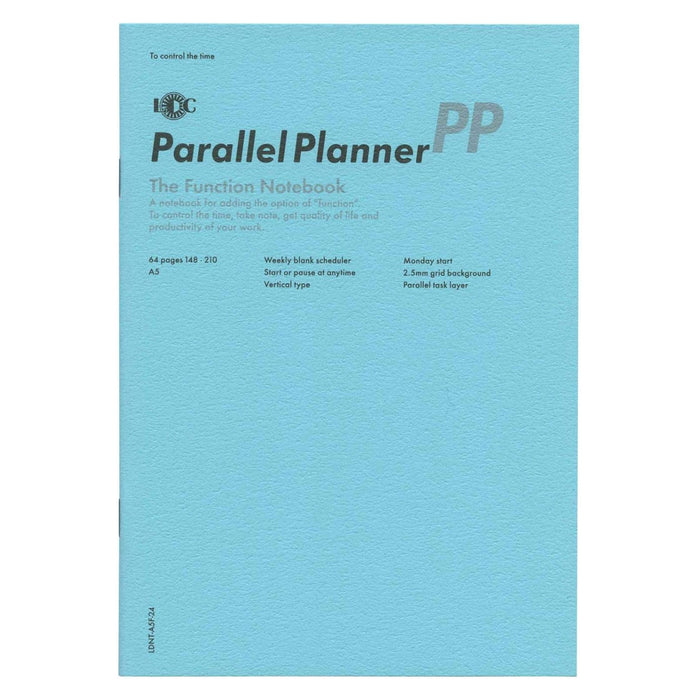 Luddite Function Notebook A5 - Parallel Planner