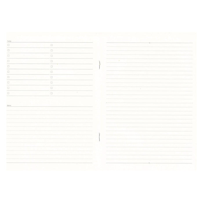 Luddite Function Notebook A5 - To Do & Memo