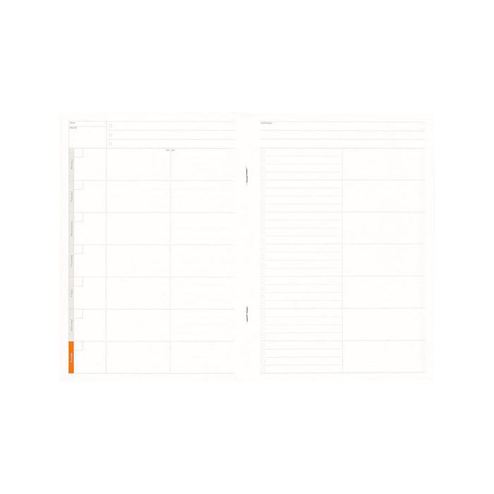 Luddite Function Notebook A5 - Weekly Separate Planner