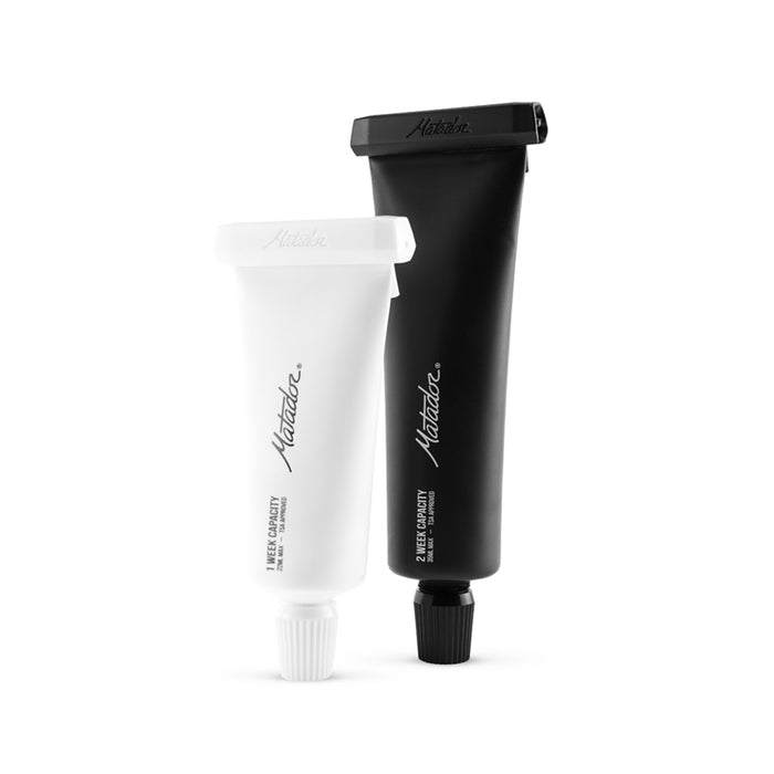 Matador Refillable Toothpaste Tubes - hammastahnatuubit (2 kpl)