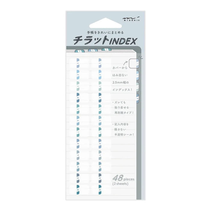 Midori Index Label S Chiratto