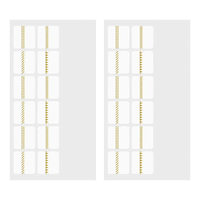 Midori Index Label Chiratto Pattern