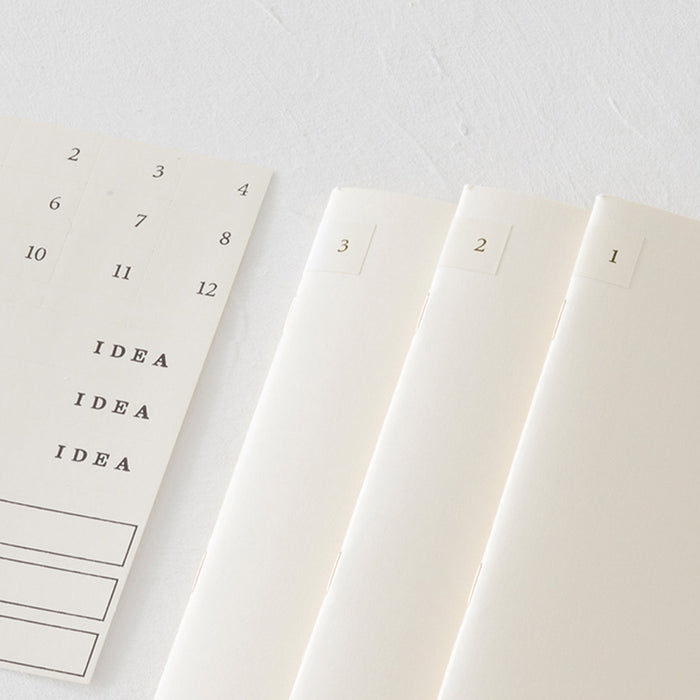 Midori MD Notebook Light B6 Slim (3pcs)