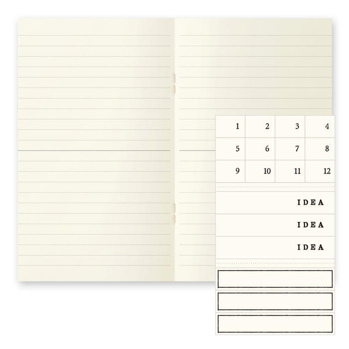 Midori MD Notebook Light B6 Slim (3pcs)