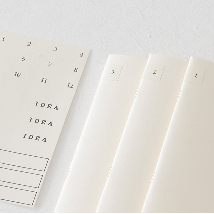 Midori MD Notebook Light B6 Slim (3pcs)