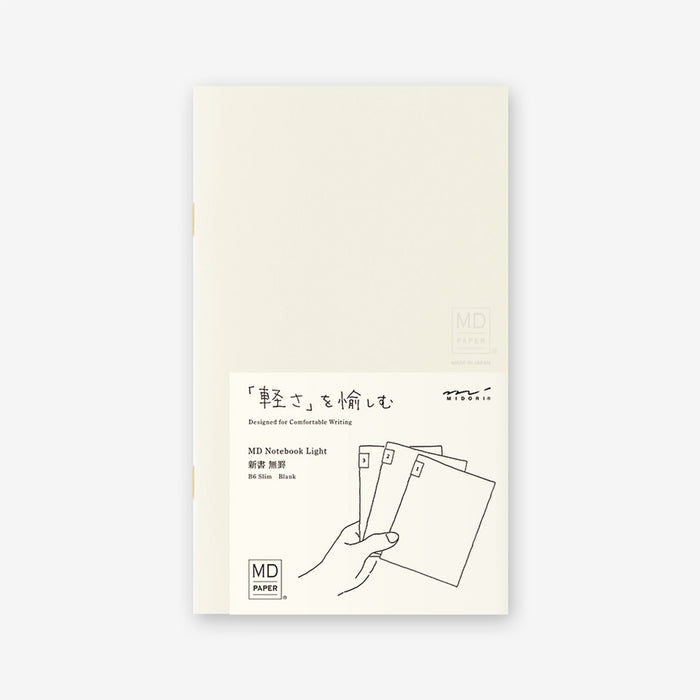 Midori MD Notebook Light B6 Slim (3pcs)