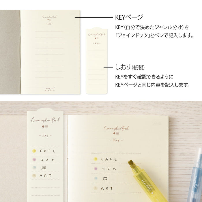 Midori Commonplace A6 Notebook