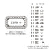 Midori Paintable Rotating Date Stamp - Frame
