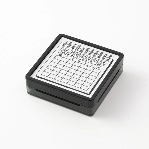 Midori Paintable Stamp Pre-Inked Calendar