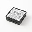 Midori Paintable Stamp Pre-Inked Habit Tracker