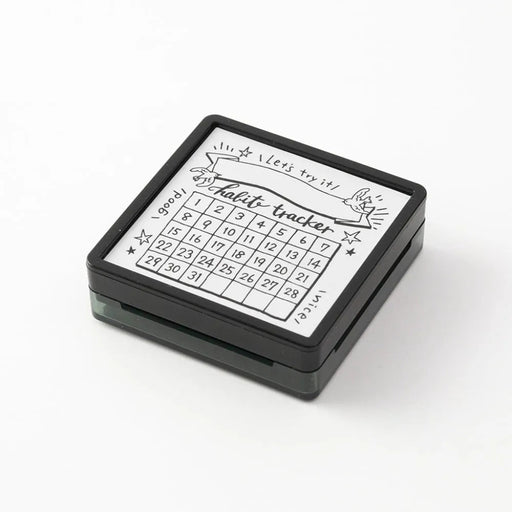 Midori Paintable Stamp Pre-Inked Habit Tracker