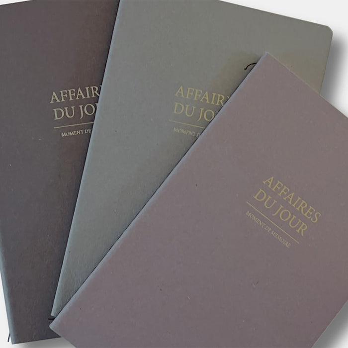 O-Check Design Pocket Notebook (3 pcs)